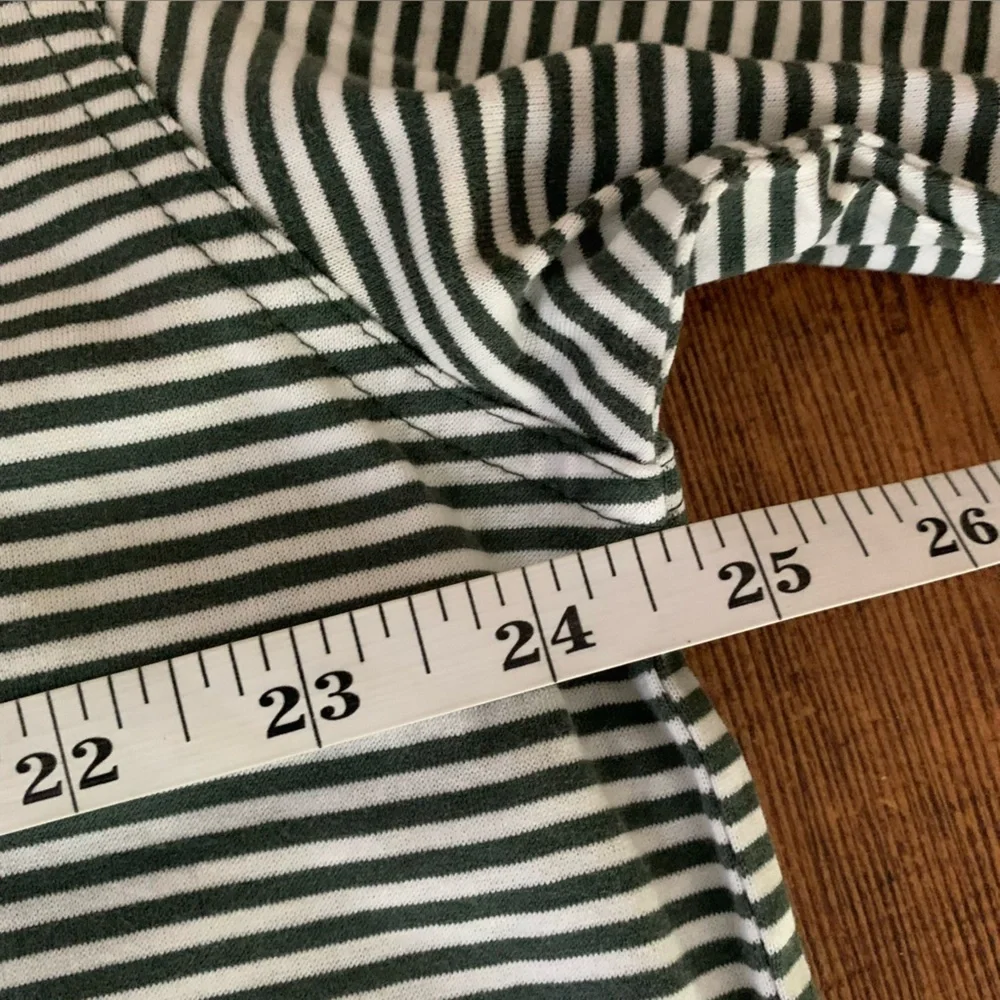 Masters Augusta Mens Forest Green Striped Classic Cotton Golf Polo Sz XL - Picture 7 of 11